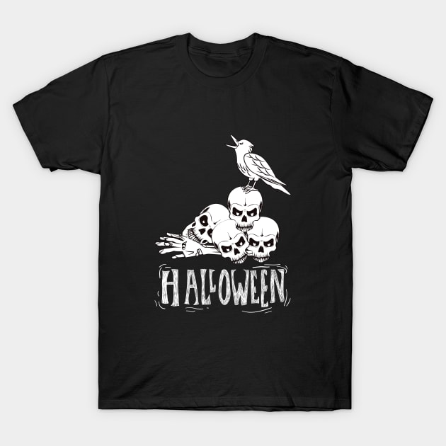 halloween T-Shirt by attire zone